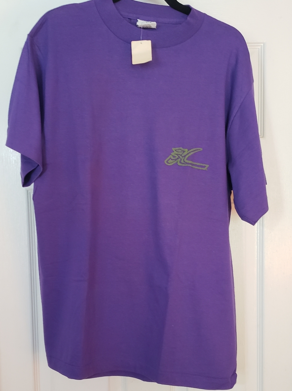 NWT-Vintage Purple Men's Crew Neck T-Shirt